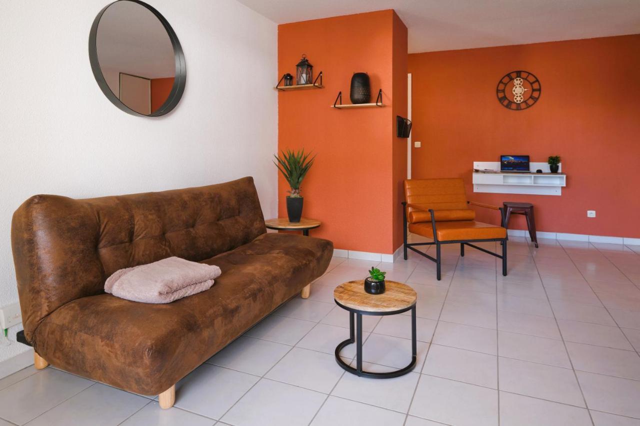 Tout Confort ! Calme, Climatisation, Piscine, Parking Gratuit, Grande Terrasse, Netflix, Wifi Carcassonne Bagian luar foto