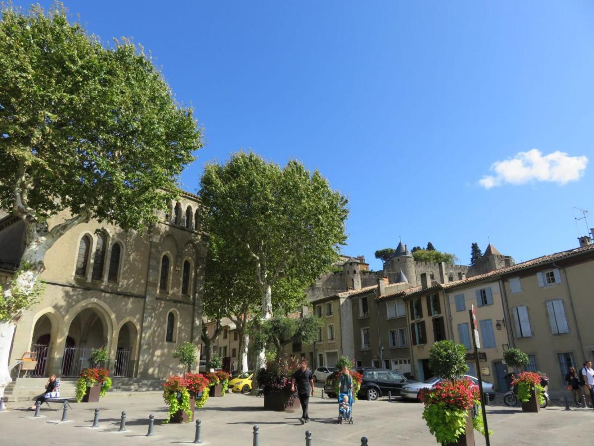 Tout Confort ! Calme, Climatisation, Piscine, Parking Gratuit, Grande Terrasse, Netflix, Wifi Carcassonne Bagian luar foto