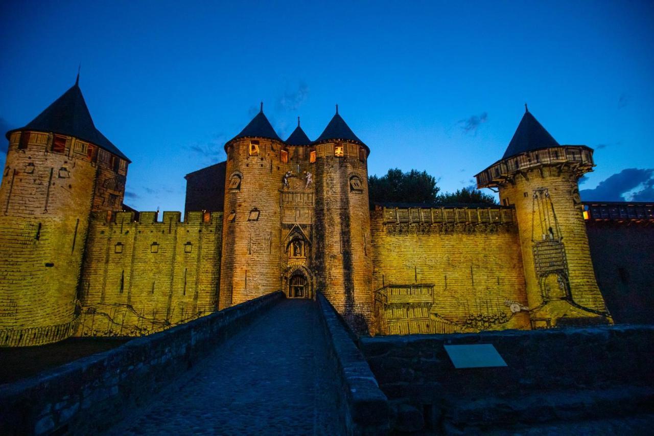 Tout Confort ! Calme, Climatisation, Piscine, Parking Gratuit, Grande Terrasse, Netflix, Wifi Carcassonne Bagian luar foto