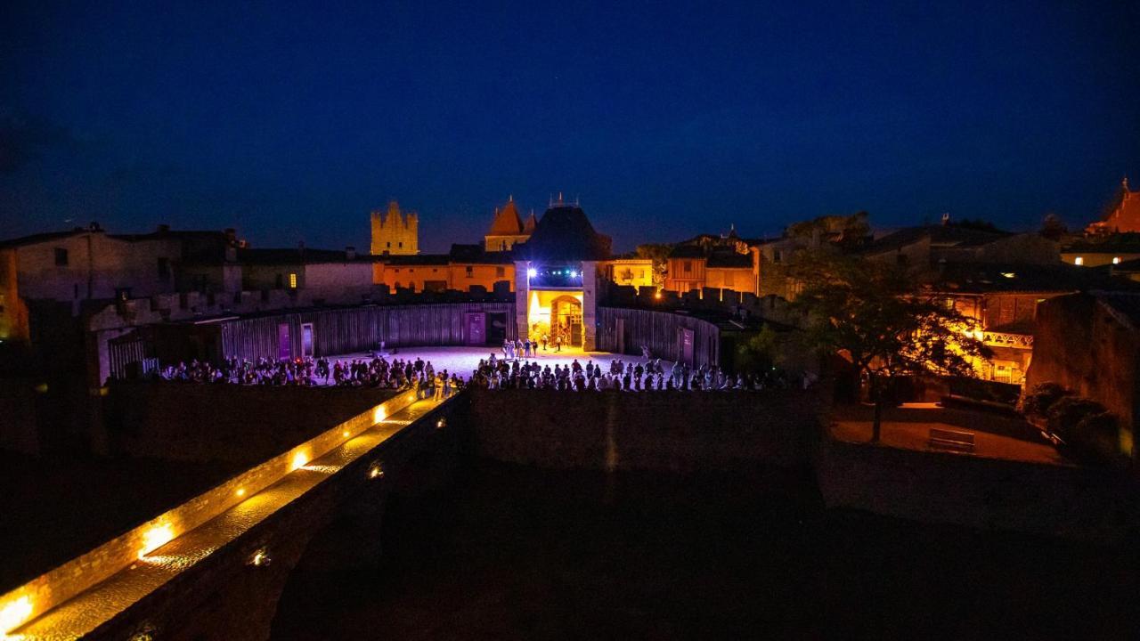 Tout Confort ! Calme, Climatisation, Piscine, Parking Gratuit, Grande Terrasse, Netflix, Wifi Carcassonne Bagian luar foto